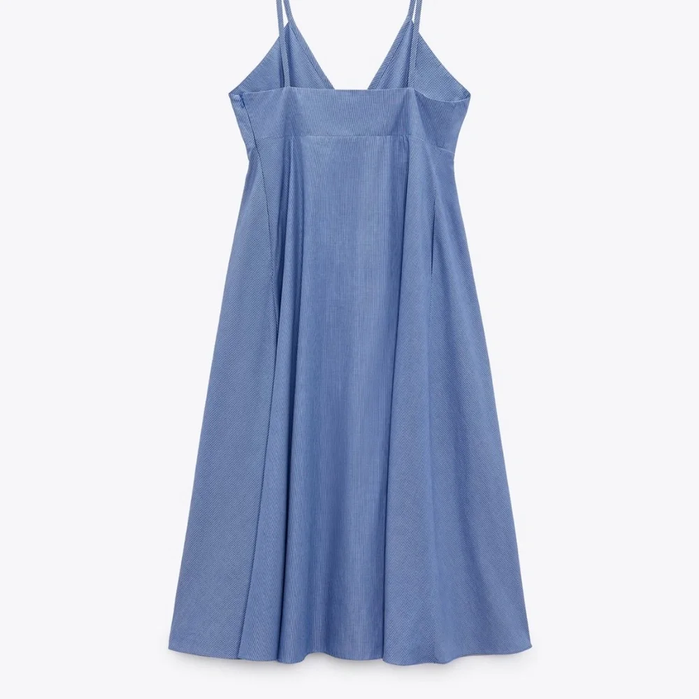 Zara limited edition stripped poplin dress you cannot miss - Picture 5 of 6